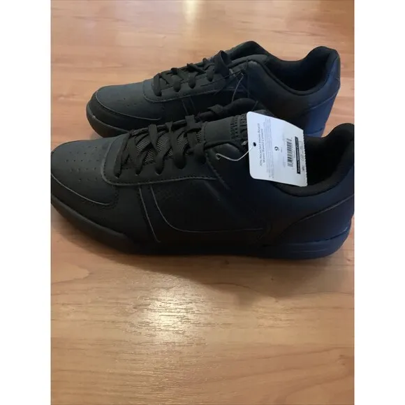 Tredsafe Mens Axel Oil &amp; Slip Resistant Occupational Shoes Sneaker Black Size 9