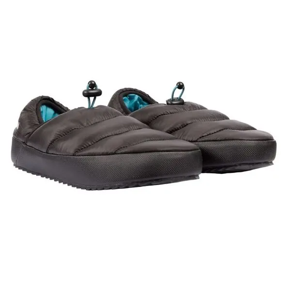 Trespass Unisex Adult Pad Camping Slippers / Black