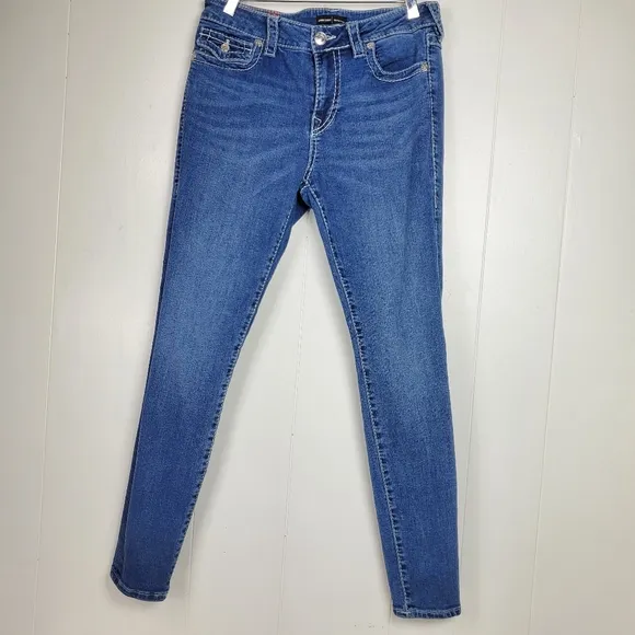 True Religion Jeannie curvy mid rise skinny jeans size 28