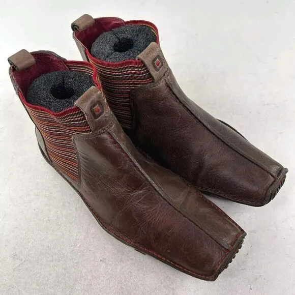 TSUBO Nephr Mid Men's Chelsea Boot US 8 D Pull-On Ankle Casual Boots