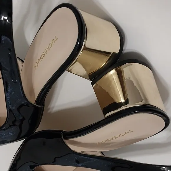 TuckernucK Patent Sienna Heels