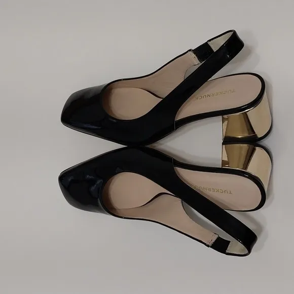 TuckernucK Patent Sienna Heels