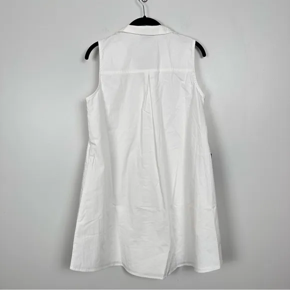 TUCKERNUCK White Sleeveless Charlie Dress