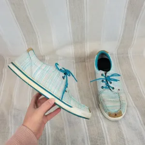 Twisted X Hooey Loper Blue/Multi Shoes Size 9