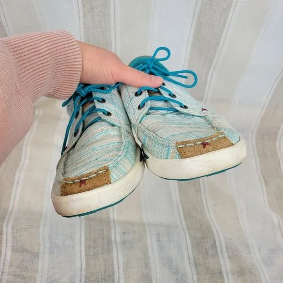 Twisted X Hooey Loper Blue/Multi Shoes Size 9