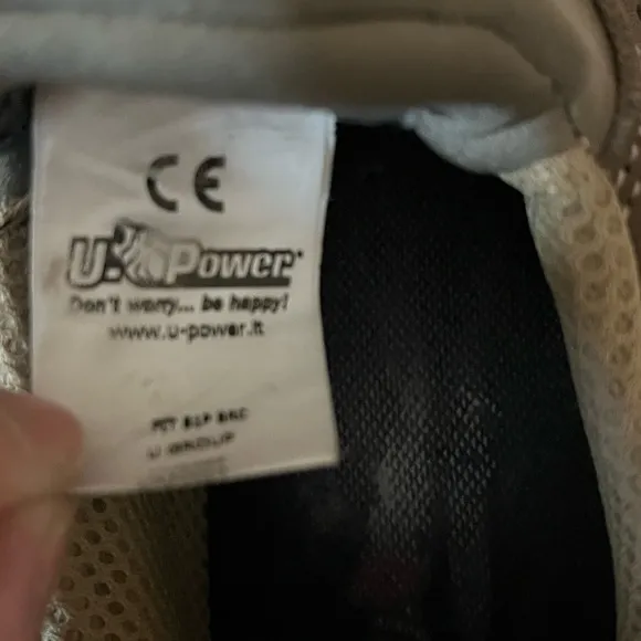 U Power European Safety Steel Toe Shoes Sz 12