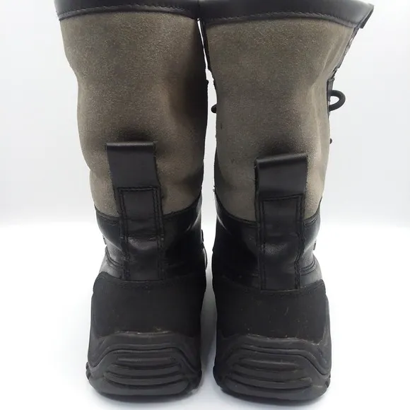UGG Adirondack II Event Waterproof Boots Vibram Sole Black Gray 1906 Women's 7