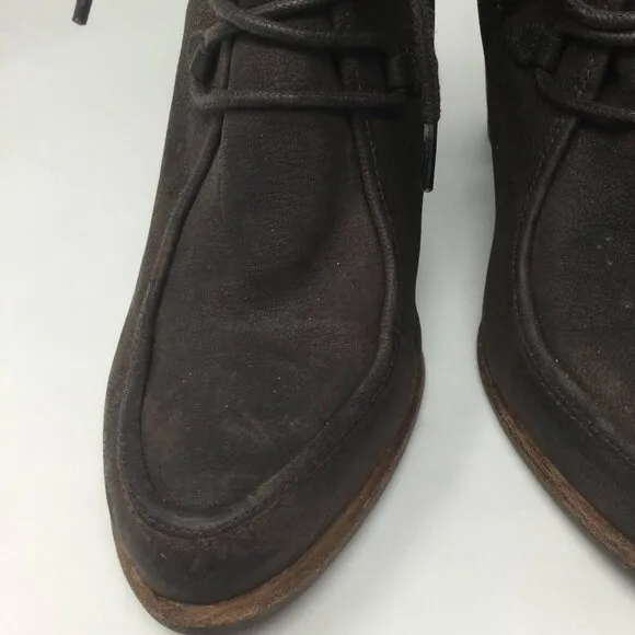 UGG Analise Ankle Boots Leather Sheepskin 10