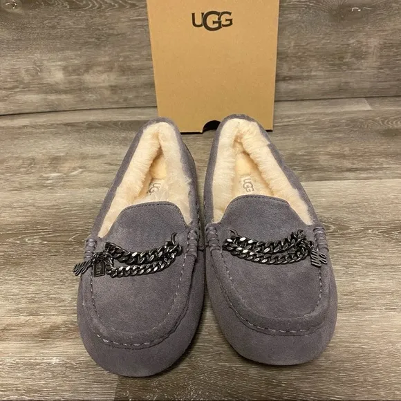 UGG | Ansley Chain Moccasin Slippers In Shade