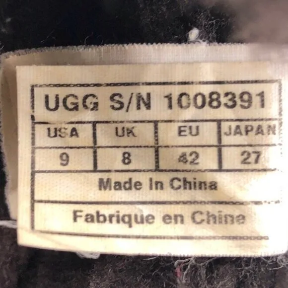 UGG Ascot Bomber Indoor Outdoor Moccasin Slippers