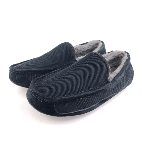 UGG Ascot Corduroy Indoor Outdoor Winter Moccasin Slippers 8