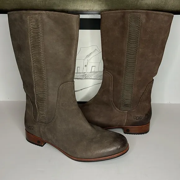 UGG Australia Annisa Mid Calf Boots Women’s Size 7.5 EU 38.5
