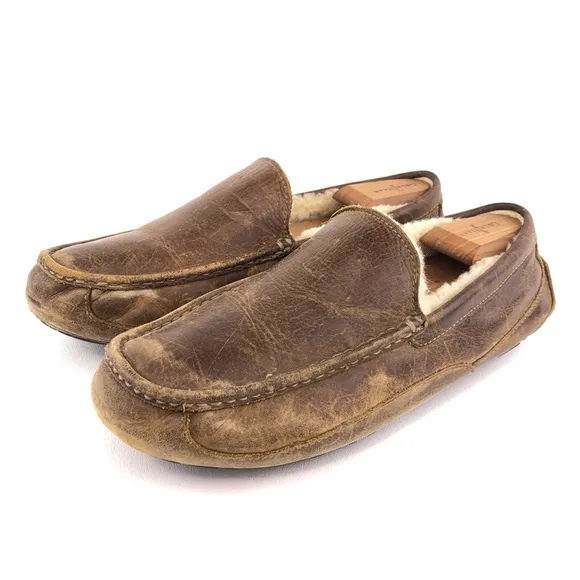 UGG Australia 'Ascot' Indoor Outdoor Moccasin Slippers 12