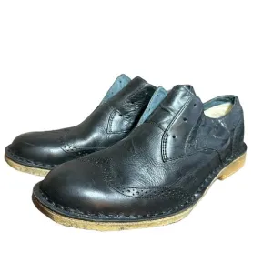 UGG Australia Bristol Men's Black Leather Slip On Shoes size US 9 1/2