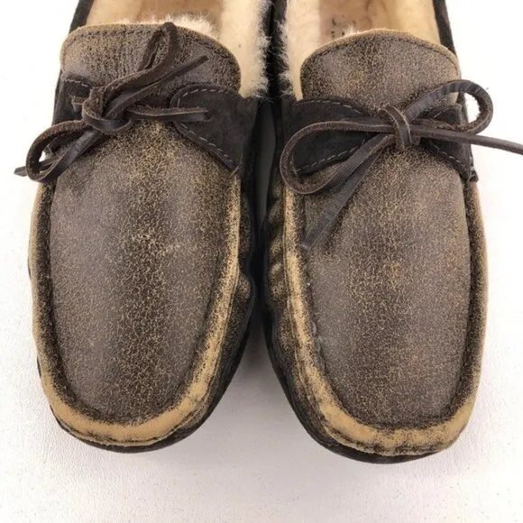 UGG Australia Byron Indoor Outdoor Moccasin Slippers 8