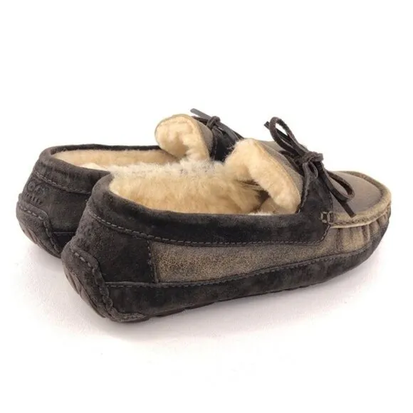 UGG Australia Byron Indoor Outdoor Moccasin Slippers 8
