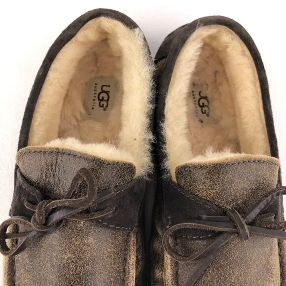 UGG Australia Byron Indoor Outdoor Moccasin Slippers 8