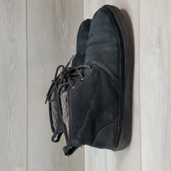 Ugg Australia Mens Neumel 3236 Ankle Leather Sheepskin Chukka Boots shoes