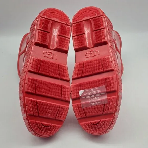 UGG Australia Mens Size 6 Drizlita Mini Ankle Boots Red