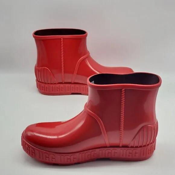 UGG Australia Mens Size 6 Drizlita Mini Ankle Boots Red