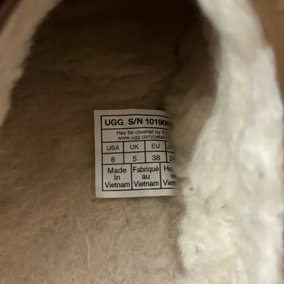 UGG Brown Tasman Slippers