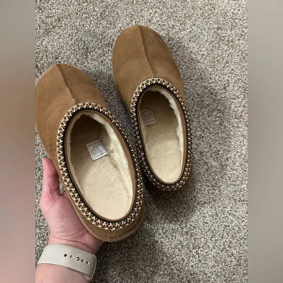 UGG Brown Tasman Slippers