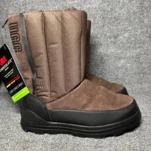 UGG Classic Klamath Womens 9 Snow Boots Burnt Cedar Suede Waterproof Short Boots