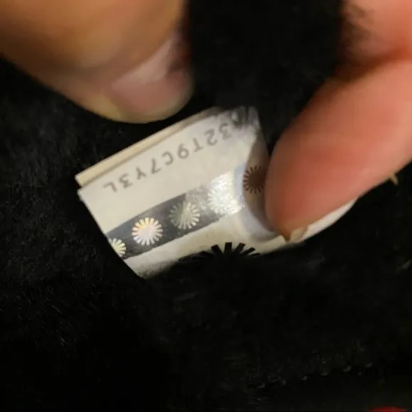 UGG | Cluggette Sequin Slippers Black
