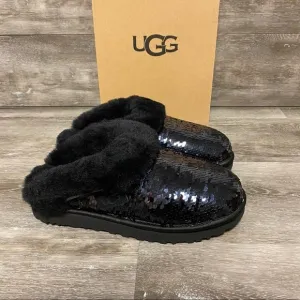 UGG | Cluggette Sequin Slippers Black