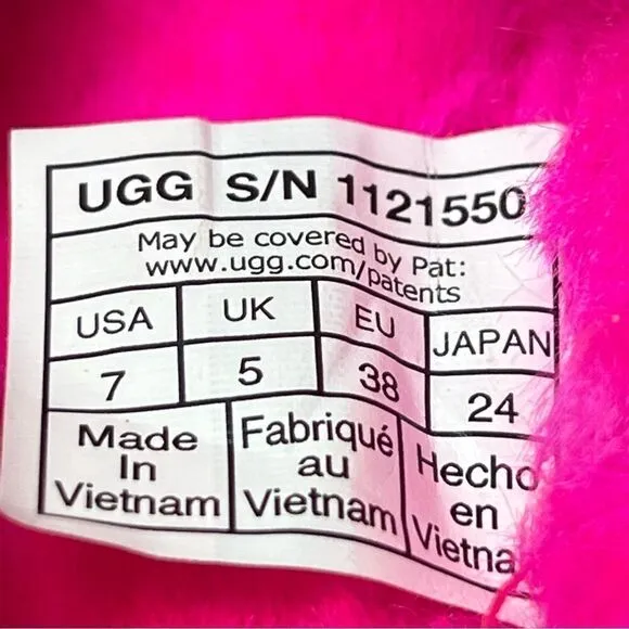 UGG Disco Cross Slide Slippers in Taffy Pink 7