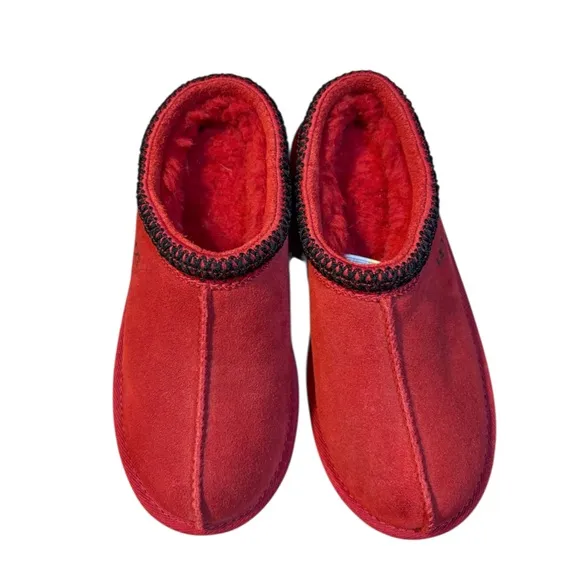 UGG Girls Tasman II Slippers - Samba Red
