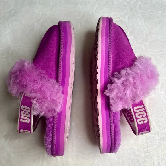 UGG Girls/Kids Funkette Purple‎ Slippers Size 3
