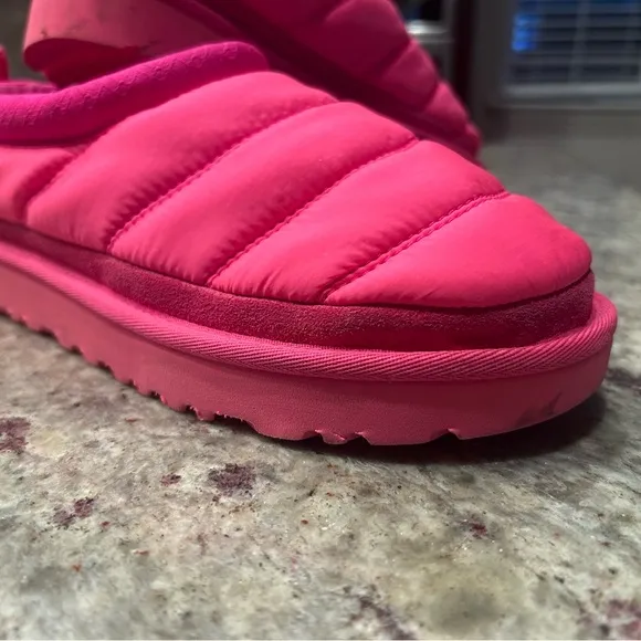 UGG Hot Pink Quilted Slippers