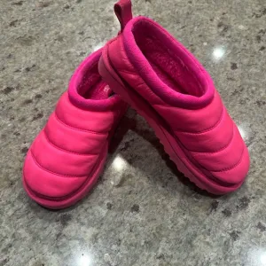 UGG Hot Pink Quilted Slippers