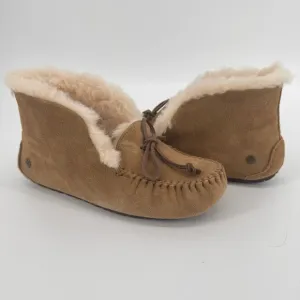 UGG Kids Alena Slipper in Chestnut Size 3 Kids / 5 Woman