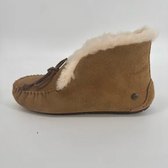 UGG Kids Alena Slipper in Chestnut Size 3 Kids / 5 Woman