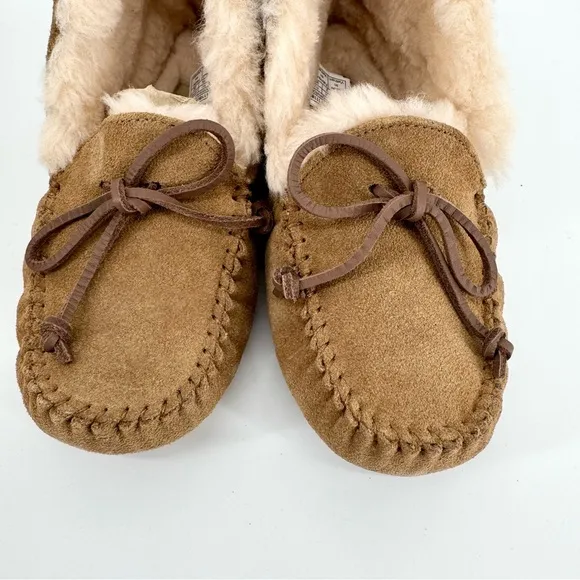 UGG Kids Alena Slipper in Chestnut Size 3 Kids / 5 Woman