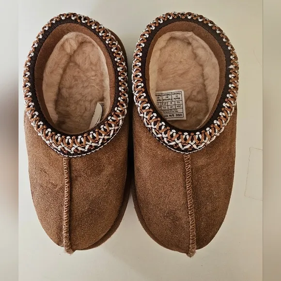 UGG Kids Brown Slippers