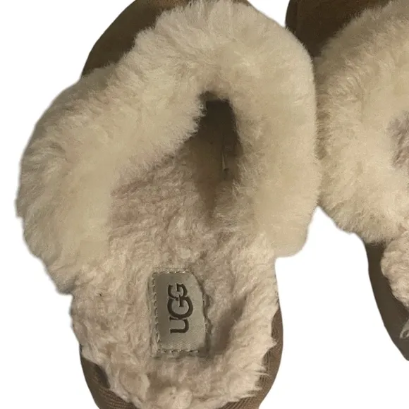 UGG Kids Cozy Indoor Slippers S 11 Chestnut NO. 5236