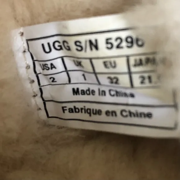 Ugg Kids Dakota Slippers Dark Brown Size 2