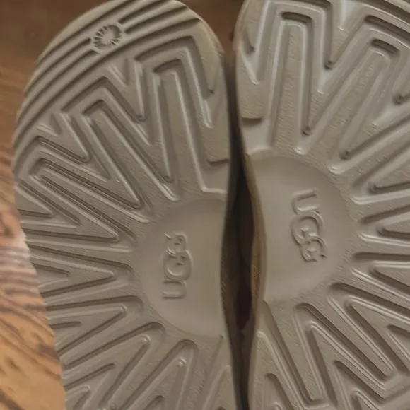 UGG Kids Tan Slippers