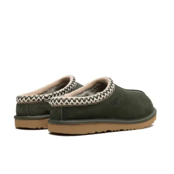UGG KidsTasman || Slipper &quot;Green&quot;$130 size 13 gently used unisex