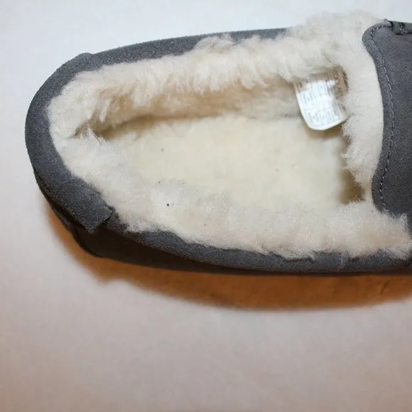 UGG‎ KOOLABURRA MENS FUR SUEDE SLIPPERS GRAY