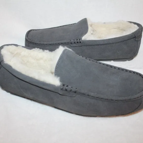 UGG‎ KOOLABURRA MENS FUR SUEDE SLIPPERS GRAY