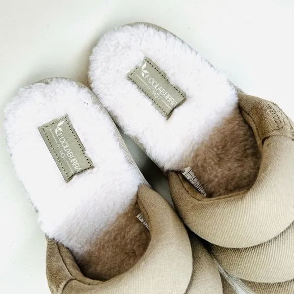 UGG Koolaburra Mens Rommie Taupe Slippers Size 9
