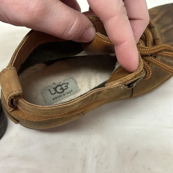 Ugg Leather water proof boots size 8