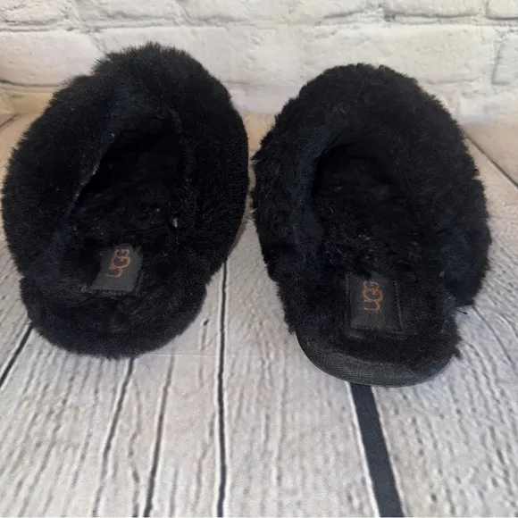 UGG Leopard Scuffette II Slippers Sz 7
