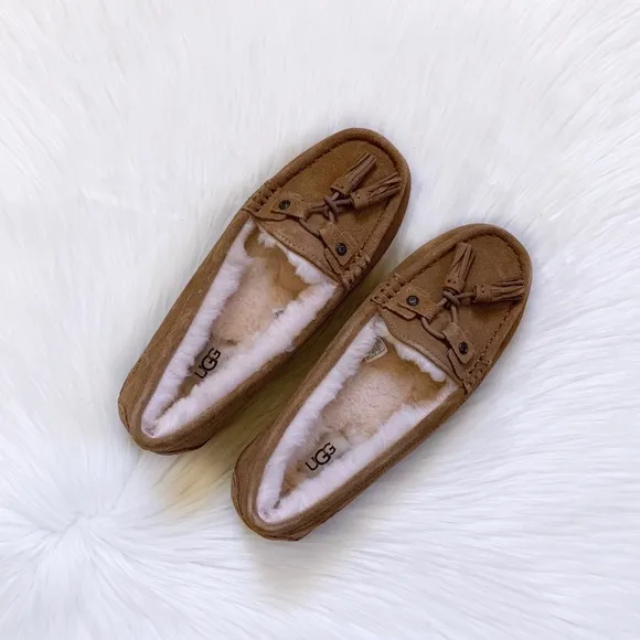 UGG Litney Chestnut Slipper For Outdoor/Indoor Use