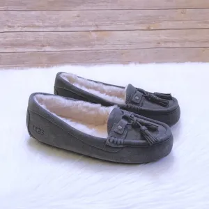 UGG Litney Grey Slippers For Outdoor/Indoor Use