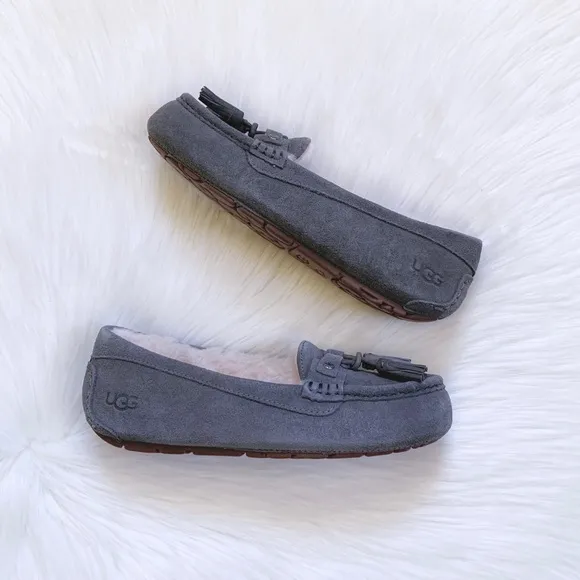 UGG Litney Grey Slippers For Outdoor/Indoor Use